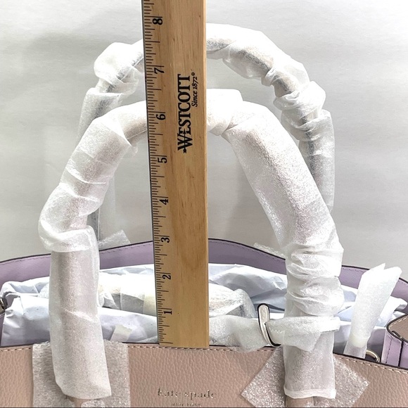 Kate Spade New York Medium Satchel Bag Open Top WKRU5696 EVA WRMBE/BLSH(535) NWT - Picture 3 of 16